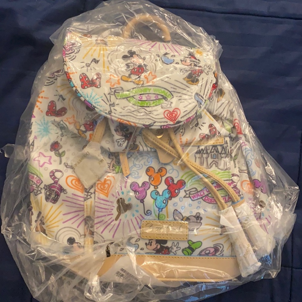 Disney sketch Dooney and Bourke backpack